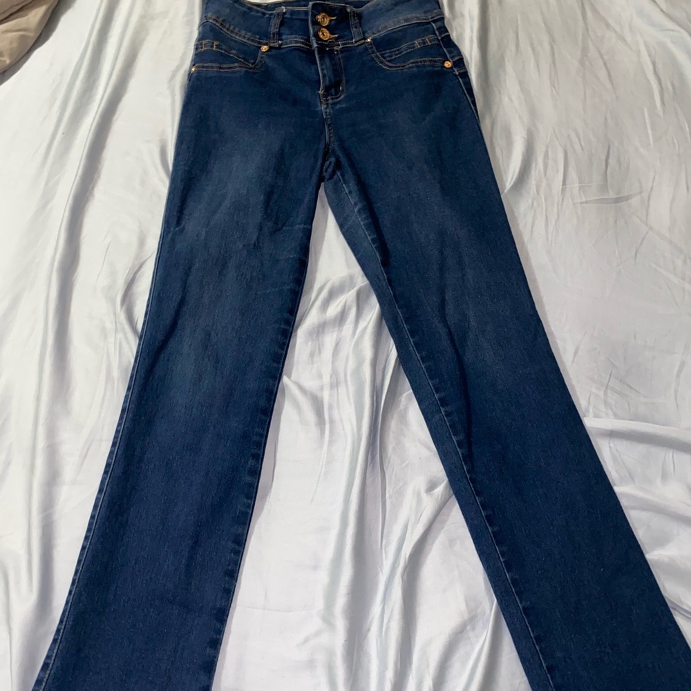 DIAMANTE Butt Lift Skinny Jeans